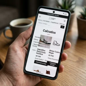 Web que no funciona en celular por falta de diseño responsive